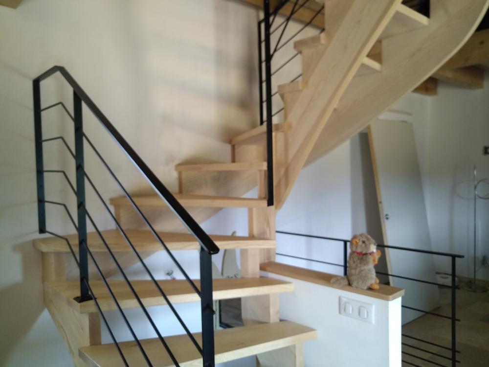 Réalisation escalier LD Menuiserie