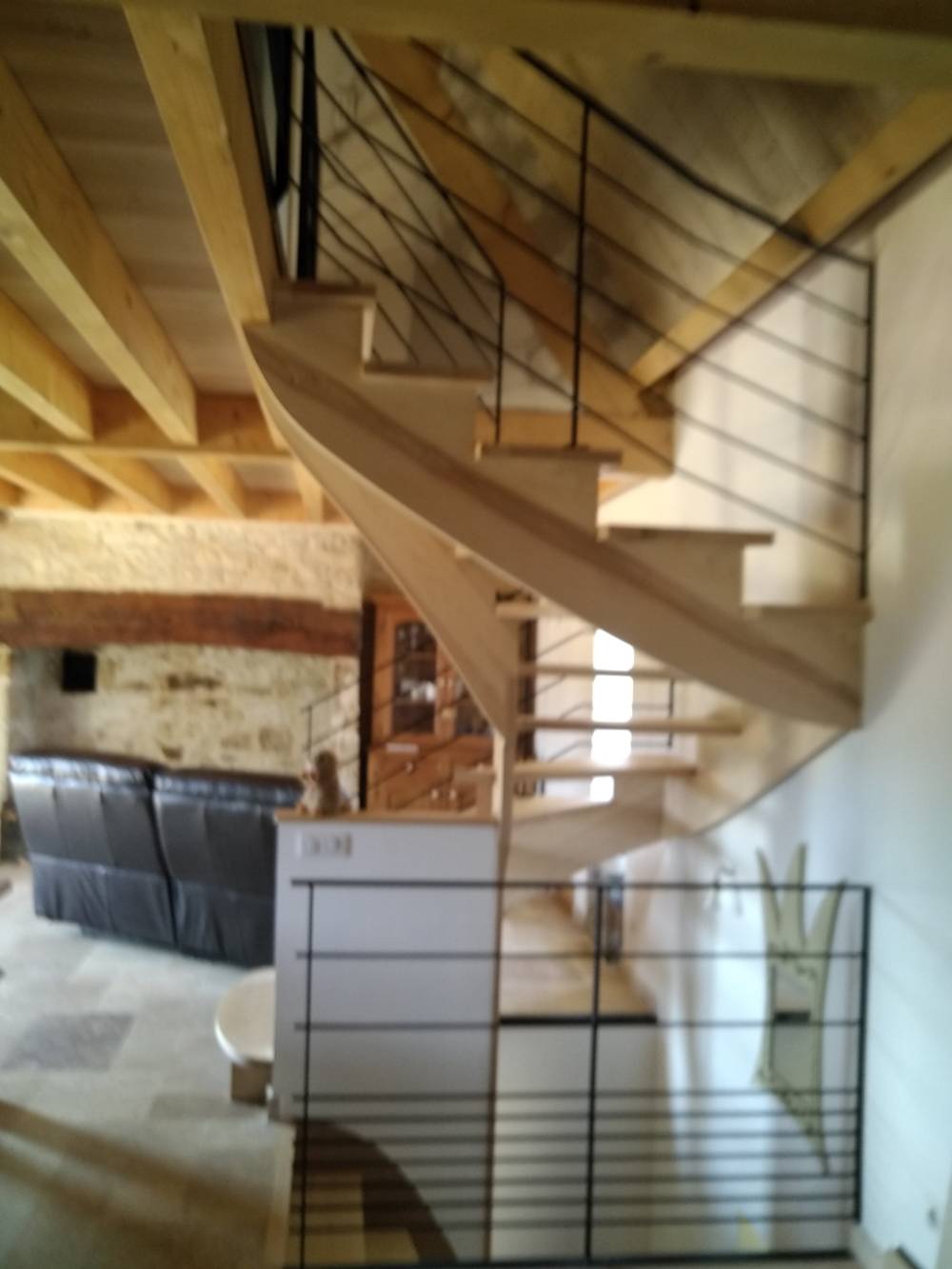 escalier et rambarde 